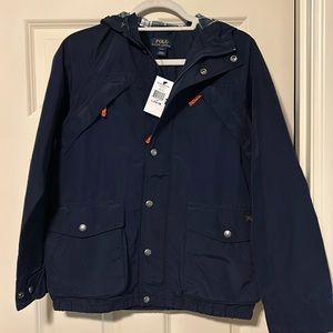 NWT Ralph Lauren rain coat size Large 14-16